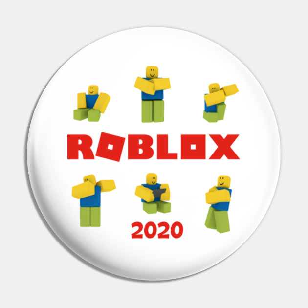 Roblox Noob 2020 Roblox Pin Teepublic Au - roblox noob clothes id