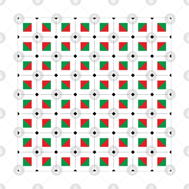 Christmas Squares Pattern by ilhnklv