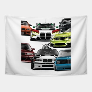 bmw m3 m4 evolution Tapestry