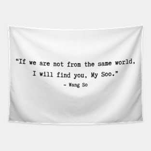 Moon Lovers Scarlet Heart Ryeo Quotes Tapestry