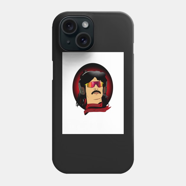 Dr Disrespect Phone Case by Suzannafell