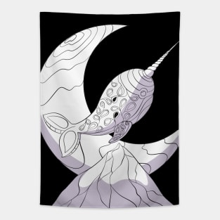 Space Narwhal Tapestry
