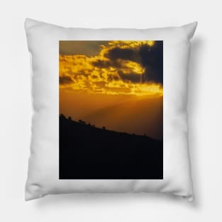 wonderful sunset Pillow