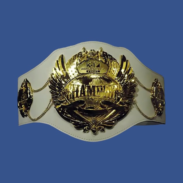 K1 World Grand Prix Belt by FightIsRight