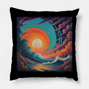 Eye of the storm Pillow