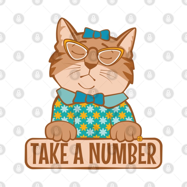 Take a Number Cat by Sue Cervenka