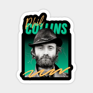 Phil collins***original retro Magnet