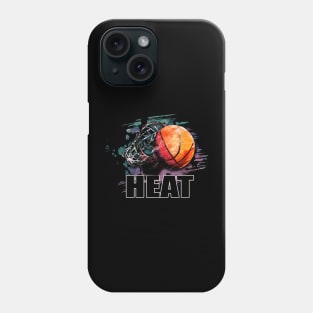 Retro Pattern Heat Basketball Classic Style Phone Case