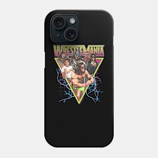 Group Shot Vintage Wrestlemania Phone Case