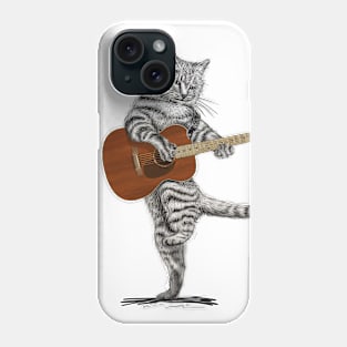 Buskers the Acousti-Cat Phone Case