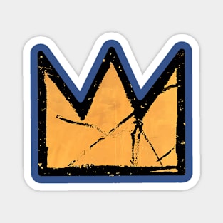 Basquiat Crown Magnet