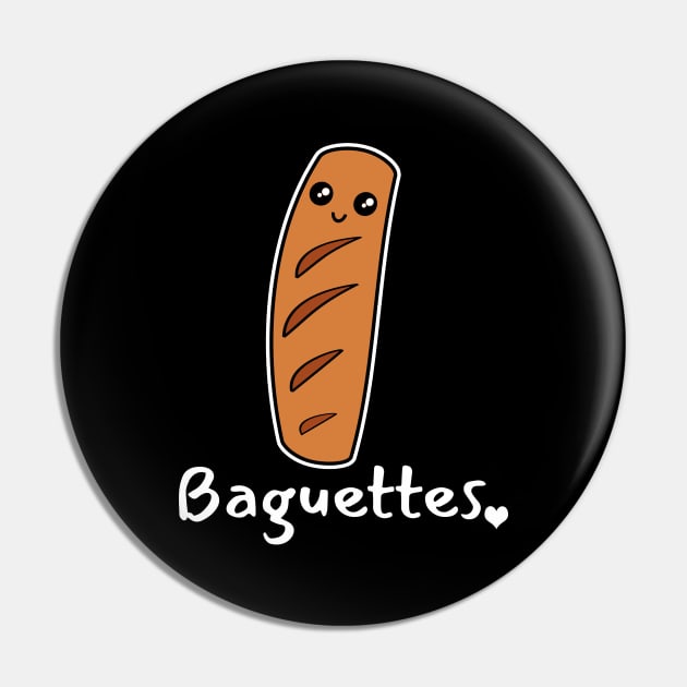 Baguettes Pin by LunaMay