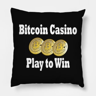 Bitcoin Bull Run Casino Pillow