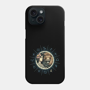 ZODIAC Leo - Astrological LEO - LEO - ZODIAC sign - Van Gogh style - 3 Phone Case