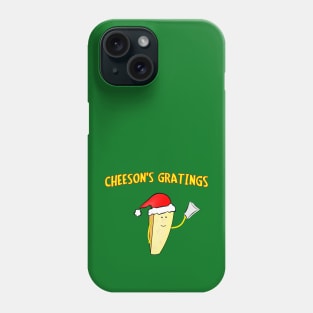 Santa's cheesy little helper Phone Case