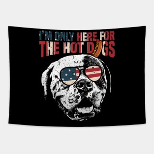 American Bulldog Shirt Funny 4th of July Tapestry