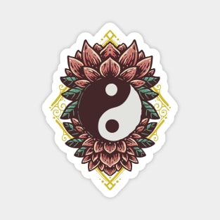 Yin Yang Artwork Magnet