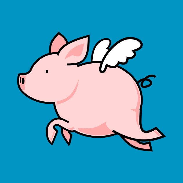 flying pig by sisidsi