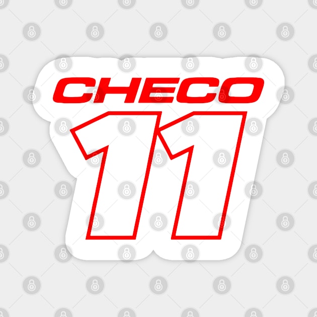 Checo 11 Magnet by Rooscsbresundae