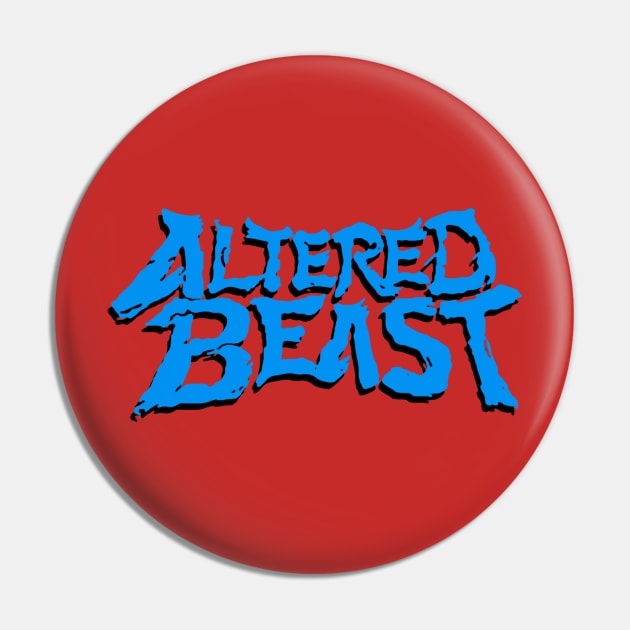 Altered Beast Blue Pin by Nykos