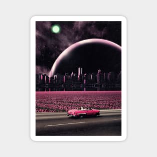 What's Our Next Stop?  - Space Aesthetic, Retro Futurism, Sci Fi Magnet