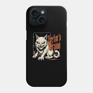 death metal taylors cat version Phone Case