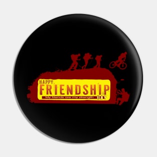 HAPPY FRIENDSHIP DAY - My Friends are My Strength Pin