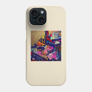 Abstract Section 80 Phone Case