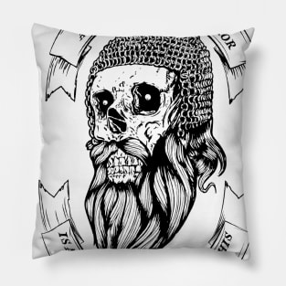 Skull knight Pillow