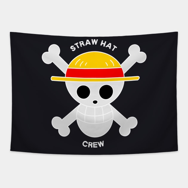 Straw hat crew Tapestry by thenewkidprints