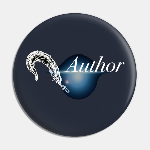 Author Blue Pin by INKmagineandCreate