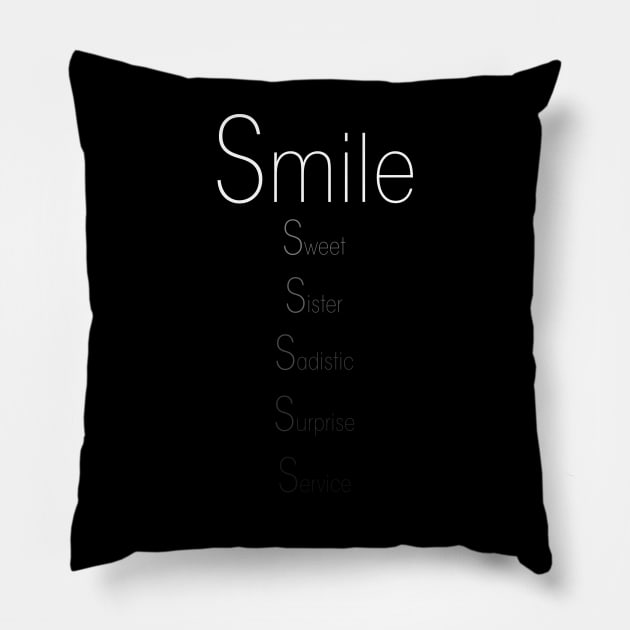 BlendS - Smile Pillow by Dapper Draws