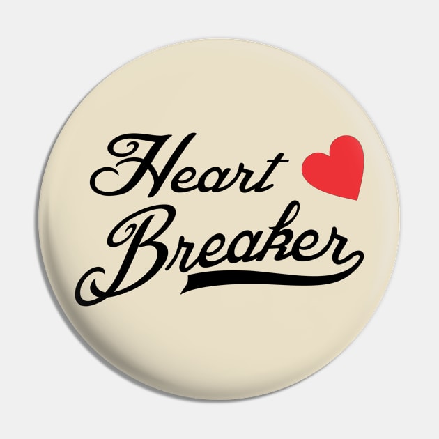 Heart Breaker - St. Valentine's Day Pin by PeppermintClover