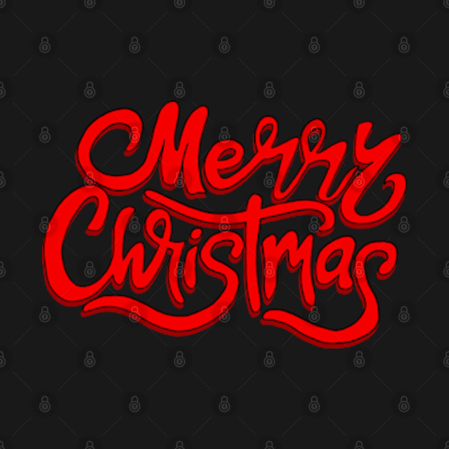 Merry Christmas lettering for gifts by wahyuart21