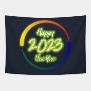 Happy New Year Tapestry