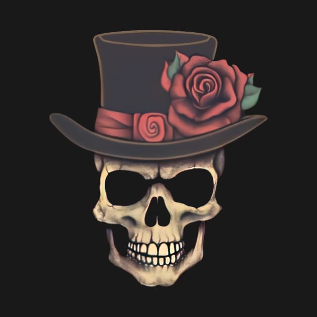 Skullz n' Roses by Testes123