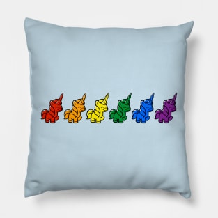 Unicorn Pride | Lesbian, Gay, Bisexual, Trans, Queer (LGBTQ) Pillow