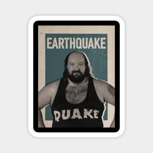 Earthquake vintage Magnet