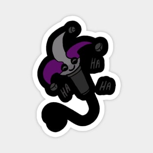 cute mark mic jester Magnet