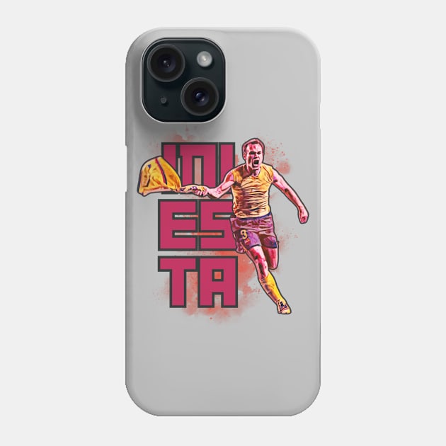 Iniesta Phone Case by LordofSports