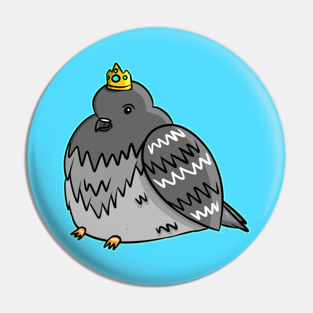 PIGEON LORD Pin by roxiqt