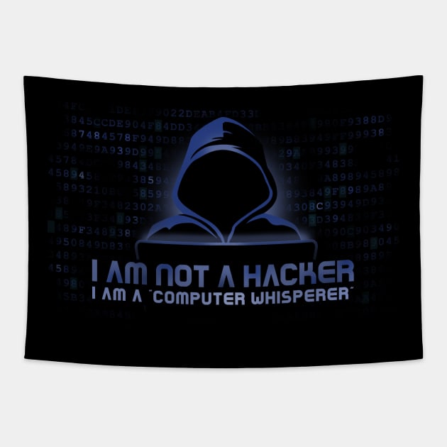 I am a Computer Whisperer Tapestry by NerdShizzle