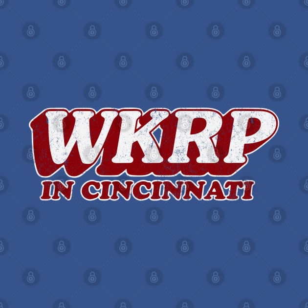WKRP in Cincinnati - vintage logo by BodinStreet