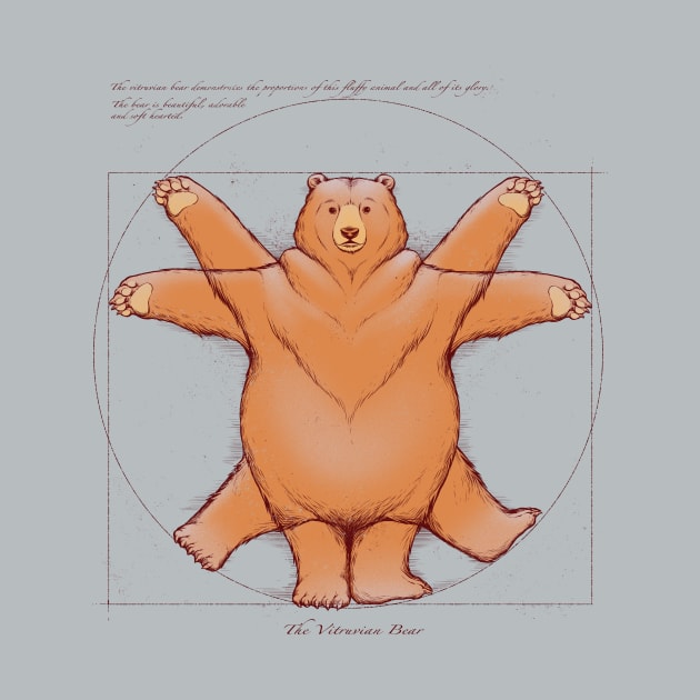 Vitruvian Bear by Tobe_Fonseca
