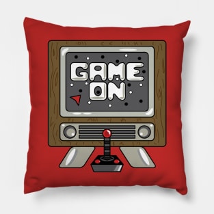 Retro Game On Pillow