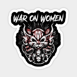 war on women and the dark fox Magnet