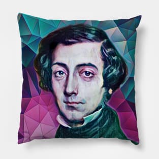 Alexis de Tocqueville Portrait | Alexis de Tocqueville Artwork 4 Pillow