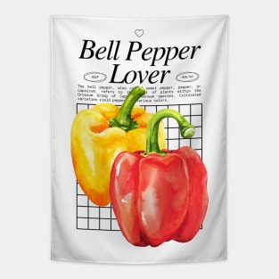 Bell Pepper Lover - Capsicums Gardening Plants Tapestry