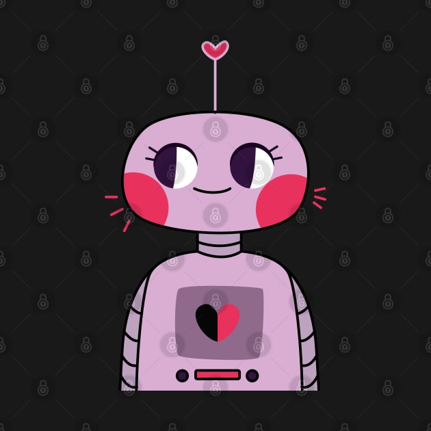Miss Valentine Robot by Megadorim
