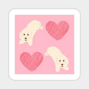 Maltipoo Love Magnet